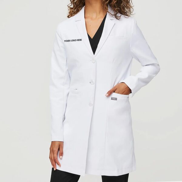 Women's Bellevue Slim Long Lab Coat Thumbnail