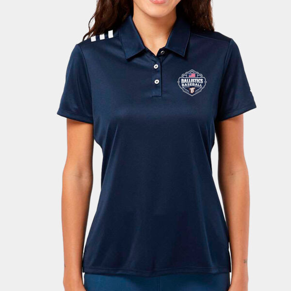 Women's 3-Stripes Shoulder Polo Thumbnail
